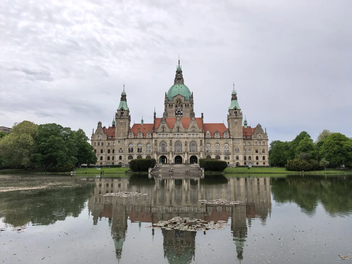 The New Town Hall (Neues Rathaus) in Hannover