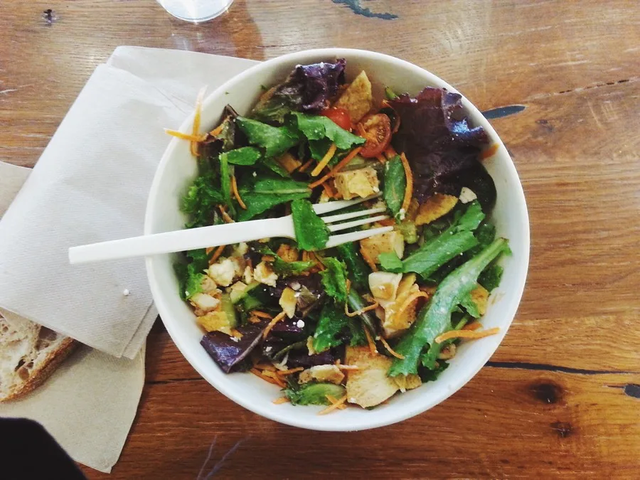 Healthy grain bowls and salads for events