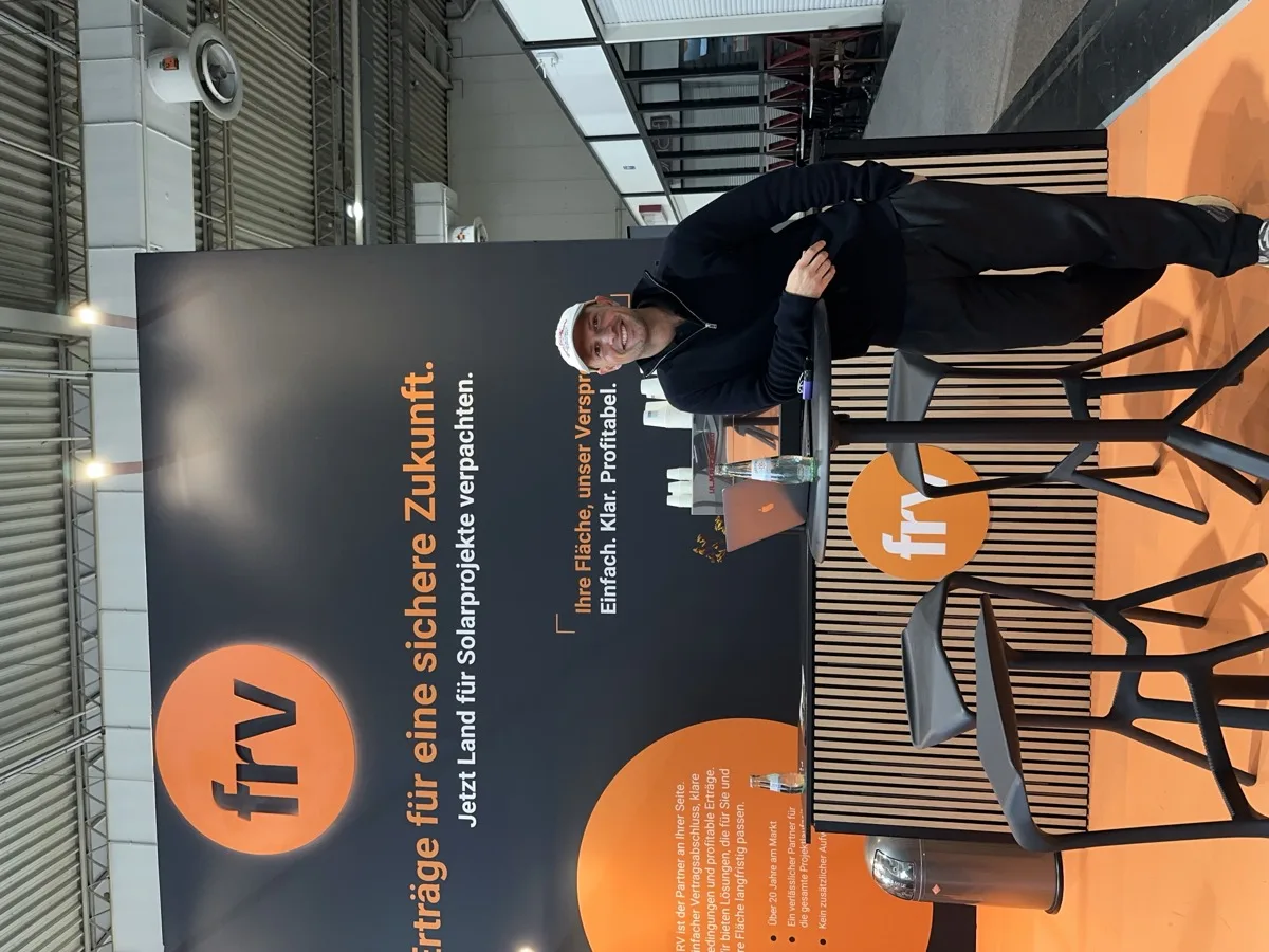 ExpoBaristi at a branded exhibition stand