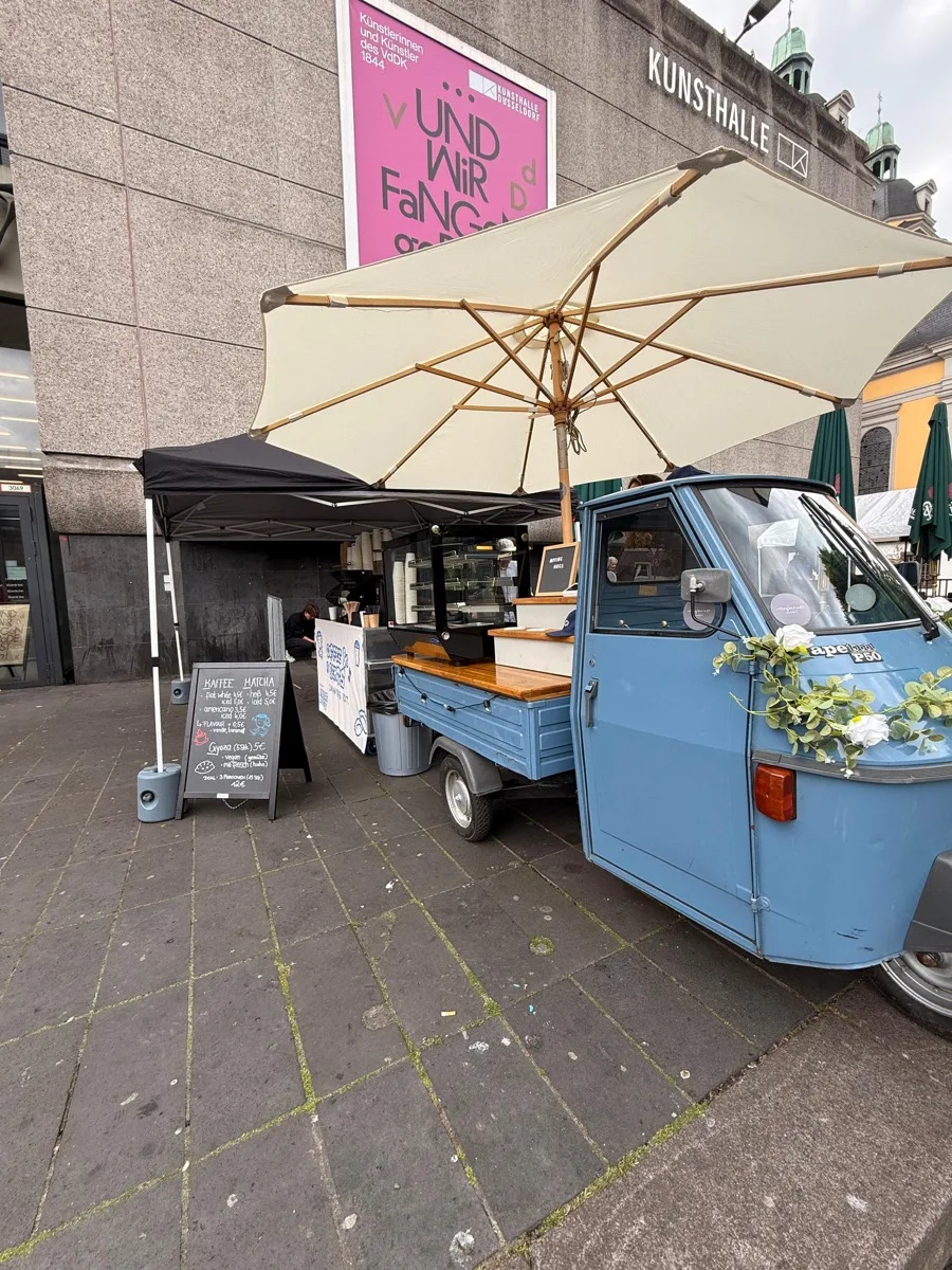 ExpoBaristi Piaggio Ape mobile coffee bar
